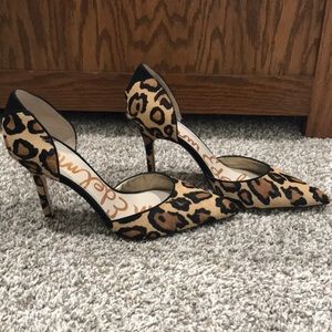 Same Edelman Leopard Heels